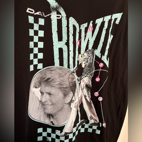 David Bowie 2X NWT Lets Dance T-Shirt - Picture 2 of 6